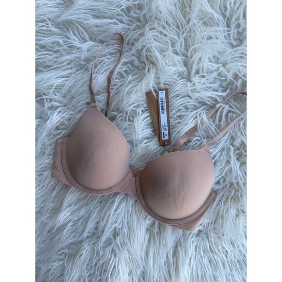 Skims Fits Everybody T-Shirt Bra Clay Size 32C - Picture 4 of 7